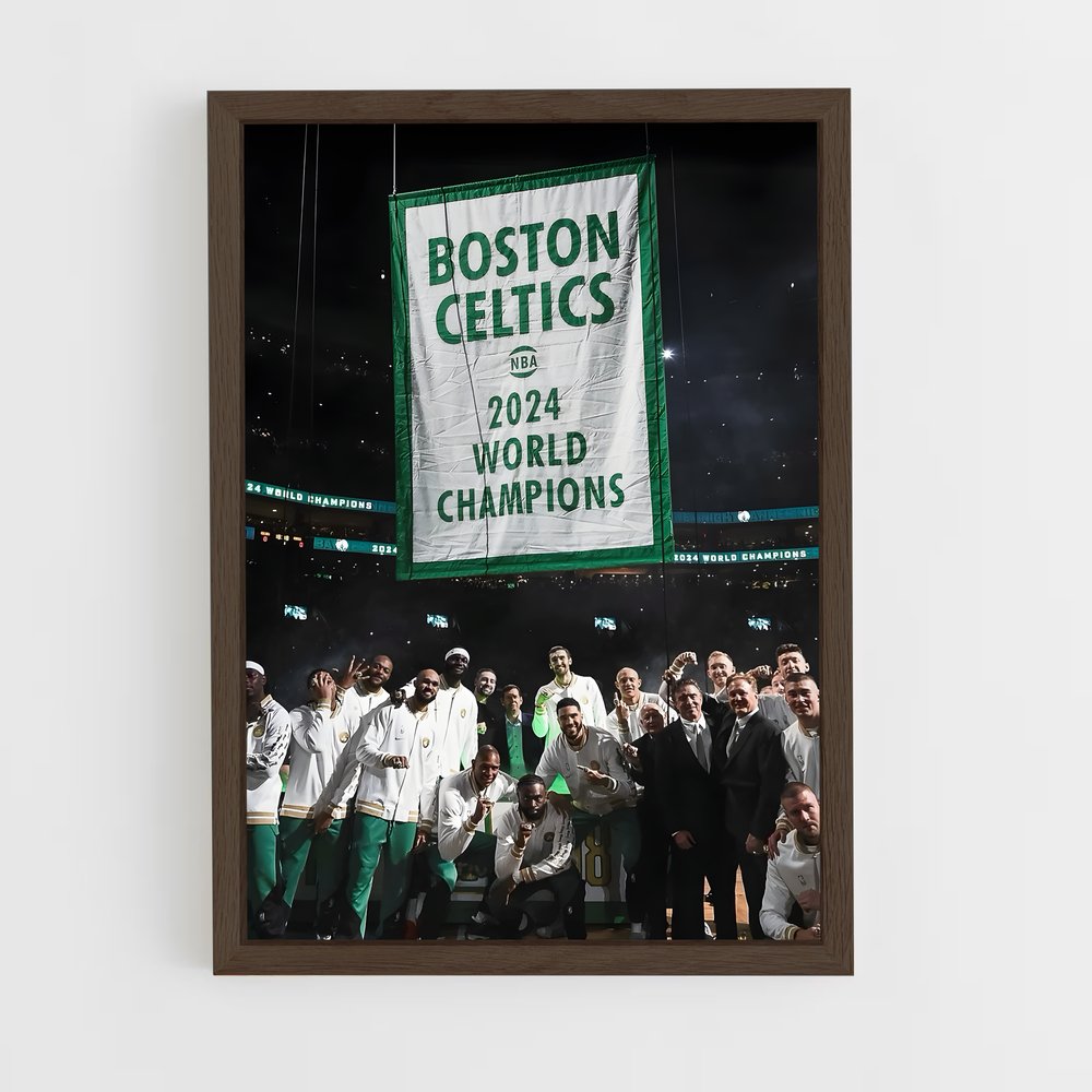 Poster Fierté des Celtics – affiche Basketball (vue 5)